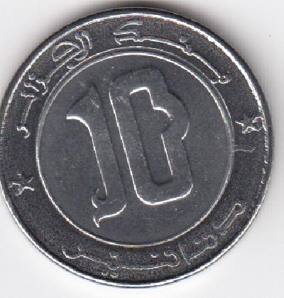 Beschrijving: 10 Dinar  FALCON